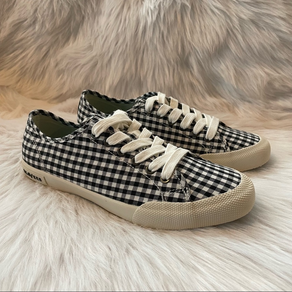 SeaVees Monterey Sneaker Americana Cotton Gingham
